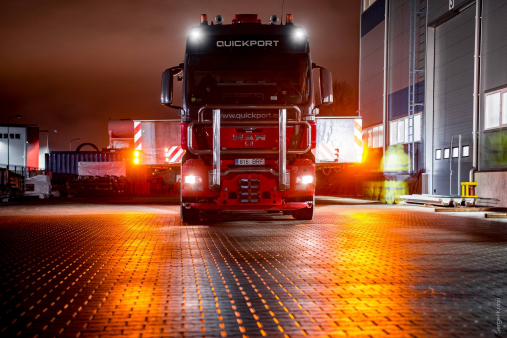 Ramp parts transport from Tallinn to Loksa 